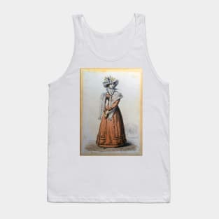 Fine Lady, vintage post card Tank Top